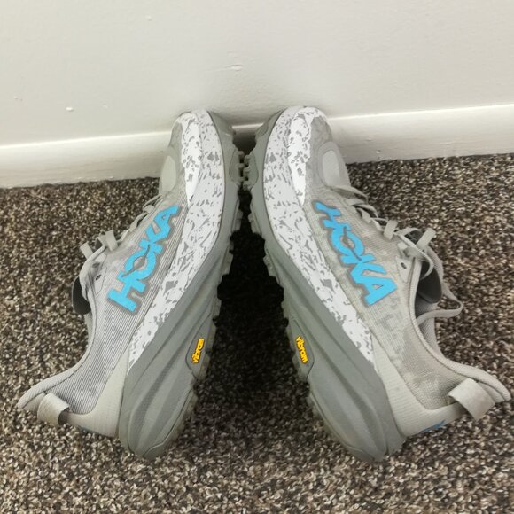 Hoka Speedgoat 6 Shoes Womens 8.5 B Gray Stellar Asteroid Running 1147811 SYST - Picture 4 of 9